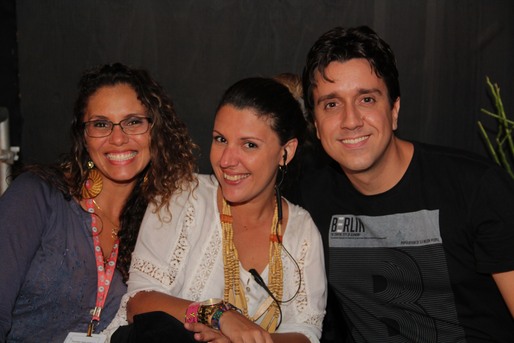 Leila Guimarães, Litza Rabelo e Rafael Costa