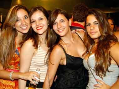 Tiara Rodrigues, Lorena Rezendes, Marcelle Magalhães e Diana Rios