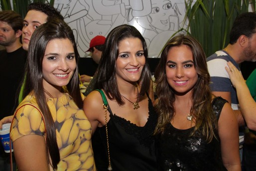 Ticiana Landeiro, Carol Braga e Carol Waxman