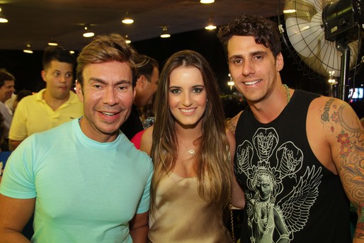 Carlos Rodeiro, Marcella Brandalize e Marcel Souza