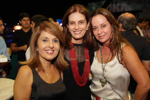 Rosario Magalhães, Cristina Calumby e Calinha Silva