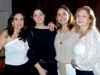 Iole Kelsh, Carol Pessoa, Inês Carvalho e Maria Lúcia Bastos