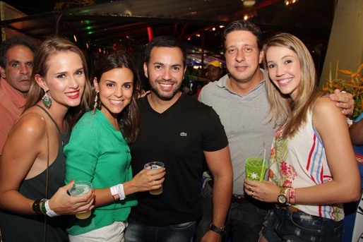 Clara Koziner, Alberto e Patricia Serraverde, Mariano e Hanine Ventura