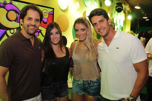 Fabio Muniz, Danielle Gresik, Cissa Garrido e Pedro Muniz