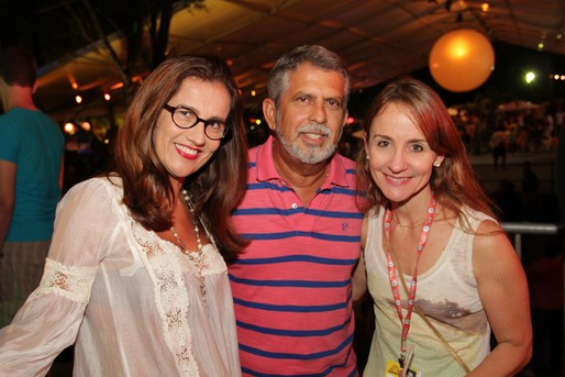 Marcia Oliveira, Jose Raimundo e Carla Martins