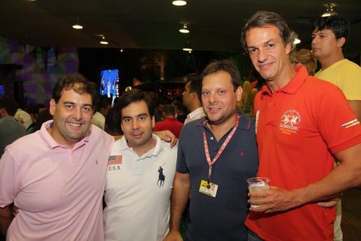 Sergio Vilalva, Pedro Garcez, Gabriel Correia e Hamilton Agle