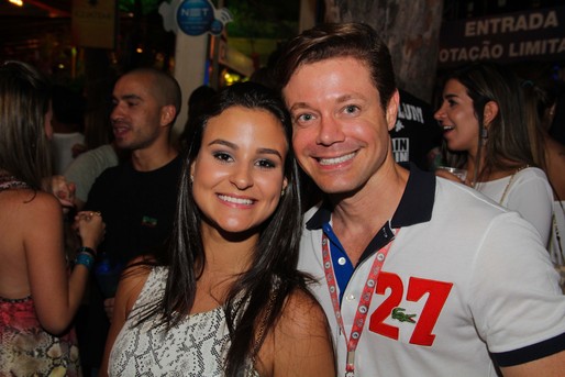 Jamille Oliveira e Claudio Bacelar