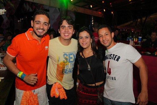 Leo Spinola, Gustavo Goes, Beatriz Dantas e Ramon Magalhães