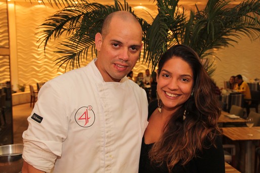 Chef Fabricio Lemos e Alana Camara