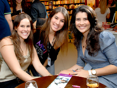 Juliana Albuquerque,Daniela Quintella e Manuela Stolze