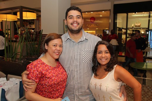 Marcia Luz, rafael Sena e Marilia Galvão