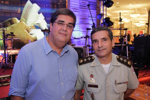 Sergio Magalhães e Major Arnaldo