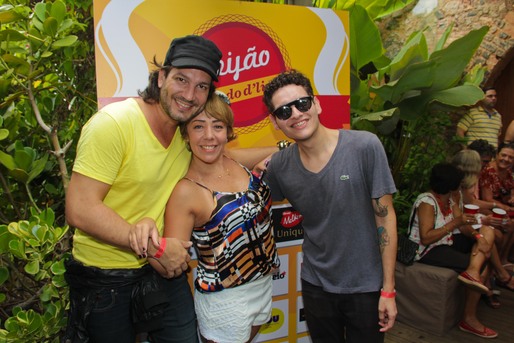 Miguel Vieira, Daniela Elsuffi Agostinho e Santiago Coronel