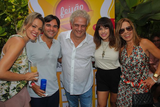 Rebeca Ernesto, Alexandre Mendes, Edinho Engel, Kika de Paula e Sylvia Gladys