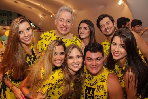 Camila Neiva, Tance Botelho, Luciana Porto, Talila Coutinho, Isarael Casari, Andrea Suzart e Roberto Waxman