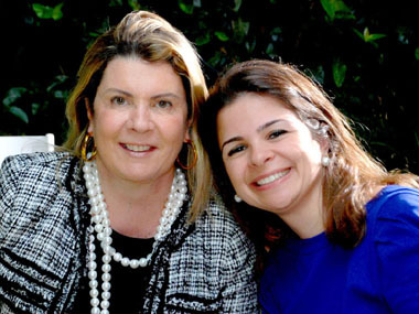 Renata e Cristina Mello.