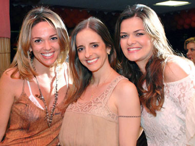 Alessandra Fiedler, Sande N.Mendonça e Juliana Berenguer