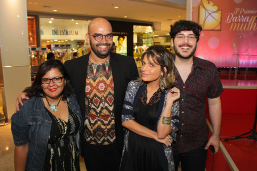 Gabriela Cruz, Leo Amaral, Paula Magalhães e Victor Villarpando