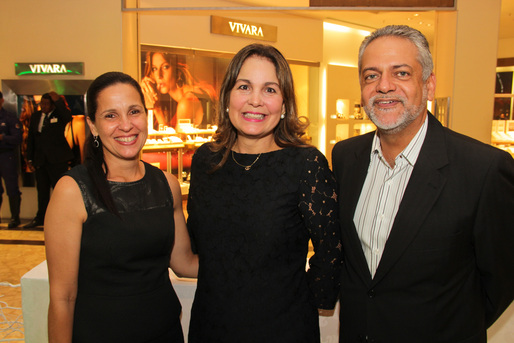 Rosemma Maluf, Ines Carvalho e Isaac Edington