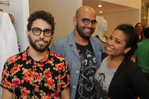 Luciano Ceci, Leo Amaral e Ana Paula Pereira