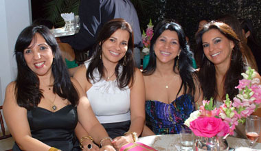 Josa Aguiar (mãe da noiva ),Silene Mendes, Simone Dias, Silvia Jataly.