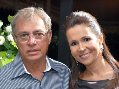 Os pais, Iara e Luiz Carlos Carvalho!