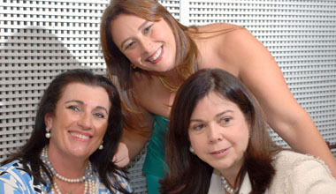 Tereza Stern, Ana Lucia Souza e Marcia Cavalcanti