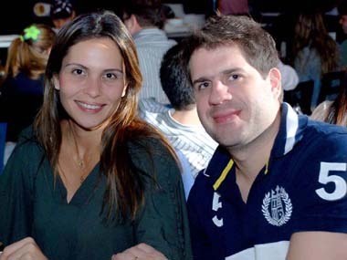 Sinara e José Gabriel Torres no Soho!