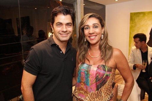 Marcelo Faustini e Lila Moraes