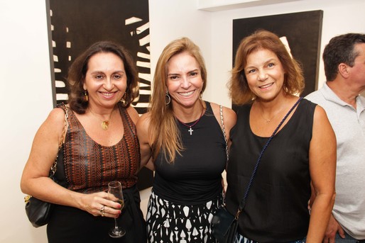 Marcia Alegro, Angela Freitas e Eliane Bradbury