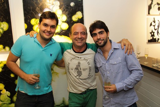 Thiago Rocha, José Antonio e Leonardo D'Andreamatteo