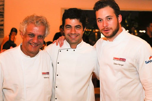 Edinho Engel, Marcelo Faustini e Dalton Rangel