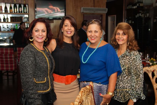 Moema Ribeiro, Moema Pitanga, Rita Magalhães e Gloria Santos