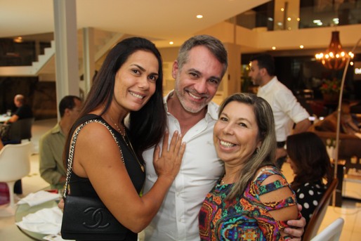 Nadja Valente, Fabricio Falcão e Juju Luz