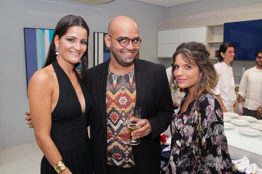 Carol Braga, Leo Amaral e Paula Magalhães