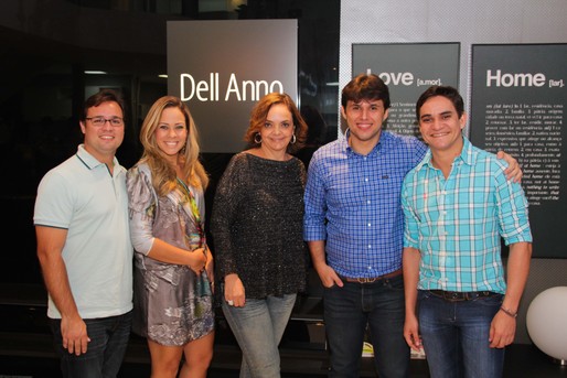 Flavio e Ana de Villar, Dora Landeiro, Eduardo Schnitman e João Freire