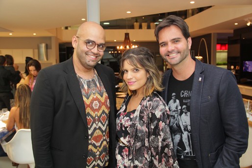 Leo Amaral, Paula Magalhães e Leo Cavalcanti