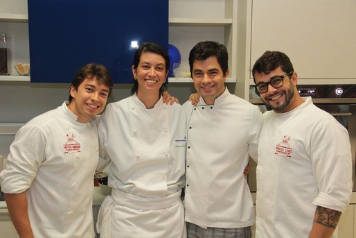 Mateus Carvalho, Alessandra Hattori, Marcelo Faustini e Gabriel Lobo