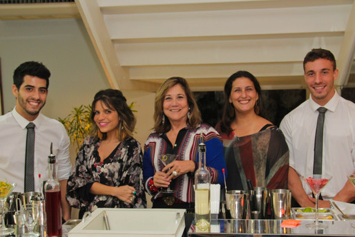 Pedro Tanuri, Paula Magalhães, Michelle Marie, Carla Zanetti e Gabriel Ralin