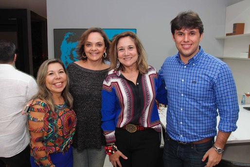 Juju Luz, Dora Landeiro, Michelle Marie e Eduardo Schnitman