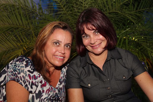 Claudia Andrade e Eulina Duarte