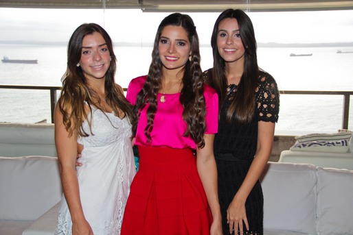 Luiza Esteve, Ticiana Carneiro e Marina Machado