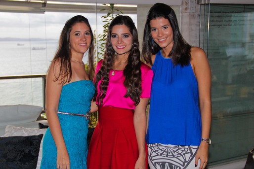 Maria Isabel Tales, Ticiana Carneiro e Camila Teixeira