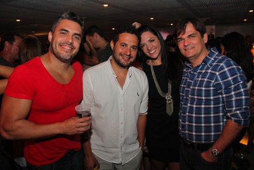 Kiko Seixas, Caio Teixeira, Manuela Dorea e Marcos Gordilho