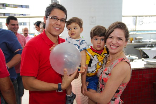 Alan,Lucas, Marcelo e Luana Araujo