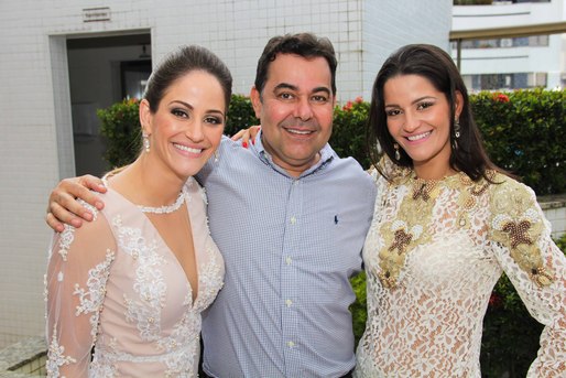 Carol Braga, Dado Souza e Agda Oliva