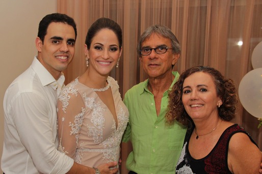 Eduardo e Agda Oliva e Marcos Saldanha e Tania Andrade