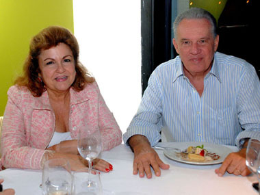 Ana Lúcia e Fernando Frank.