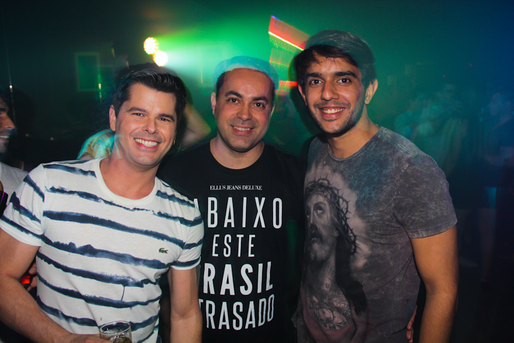 Arthur Berenguer, Ginno Larry e Rodrigo Bonzo