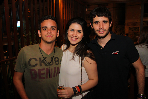 Gustavo Neto, Raissa Jereissati e Fernando Dantas